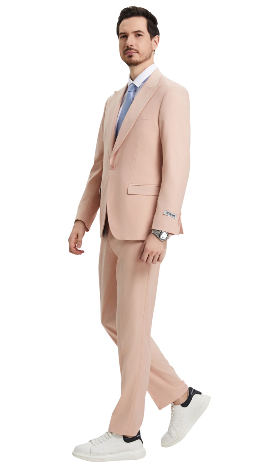 Stacy Adams SM255H1-07-BLUSH Mens Suit