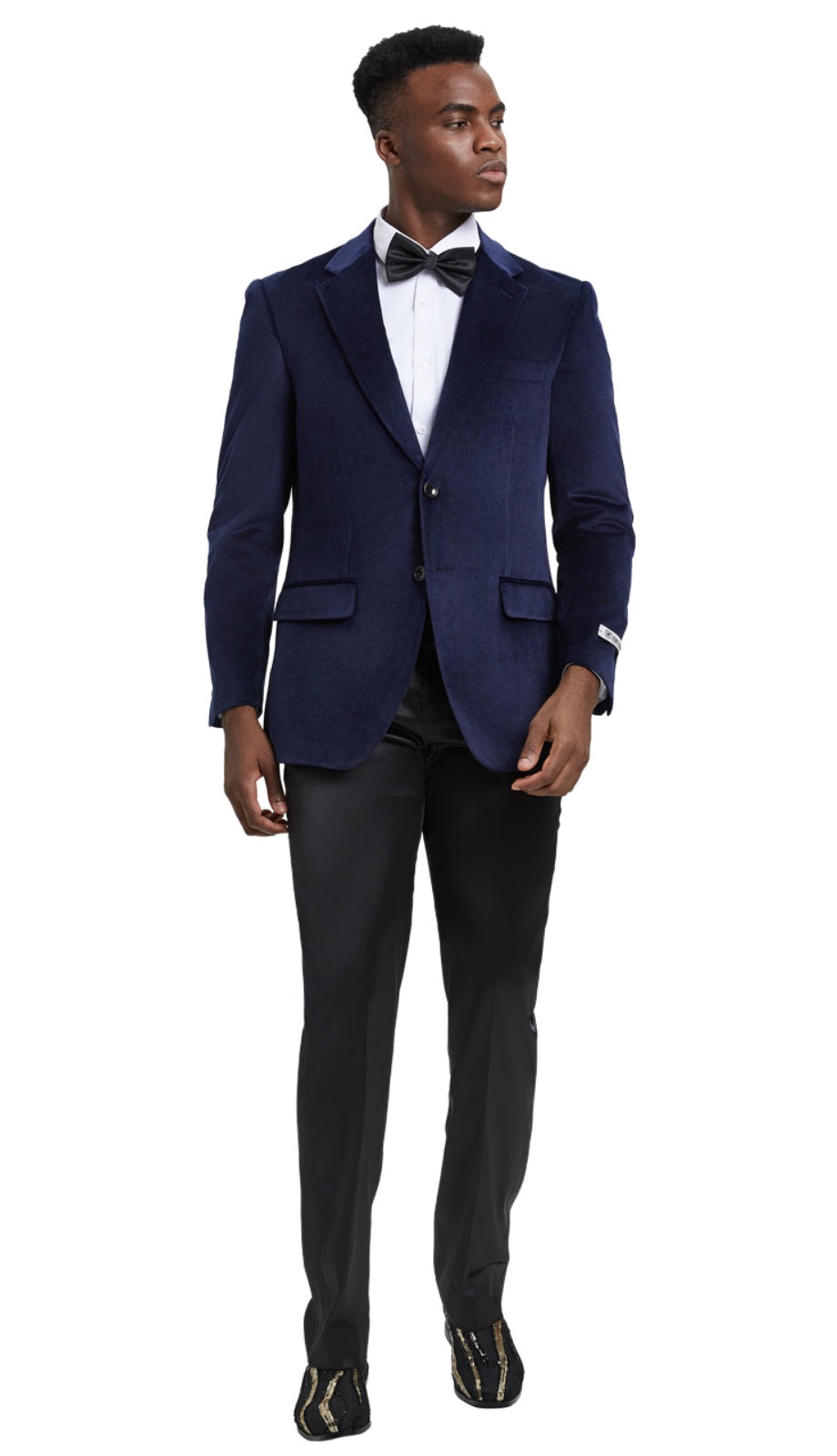 Stacy Adams SMJ111H1-02-NAVY Mens Suit