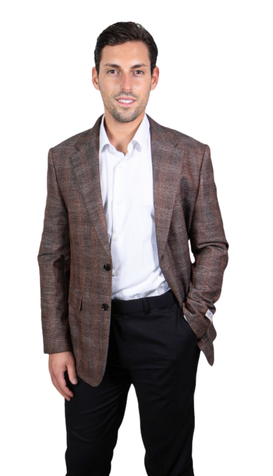 Stacy Adams SMJ801-02-ORG Mens Suit