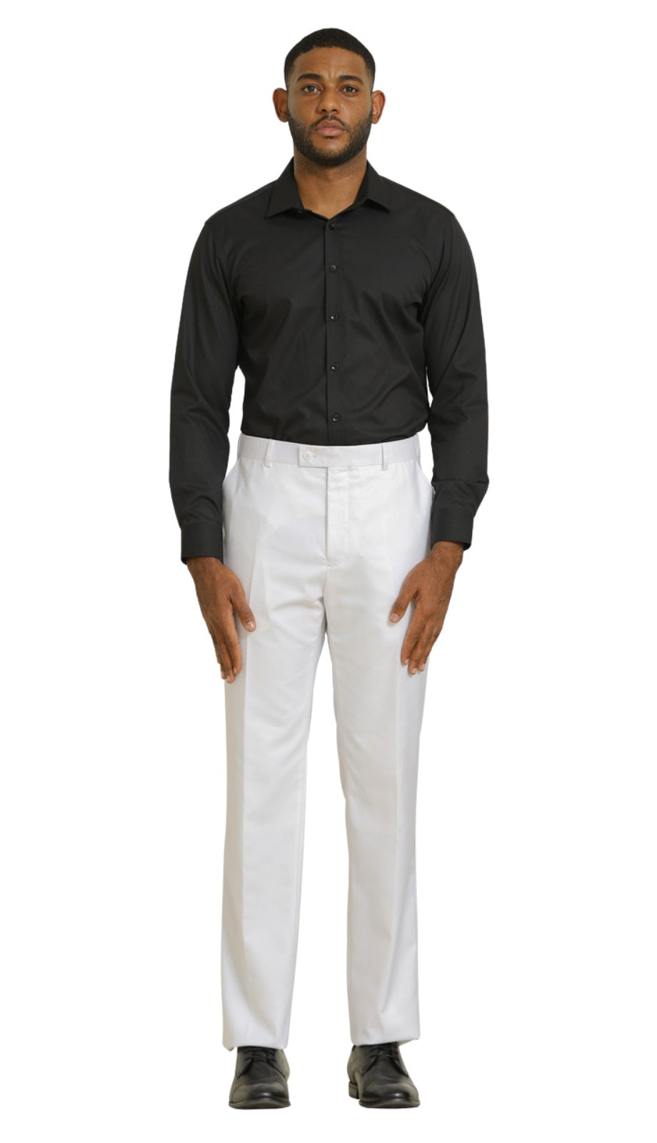 Stacy Adams SMP282H1-08-WHT Mens Pants