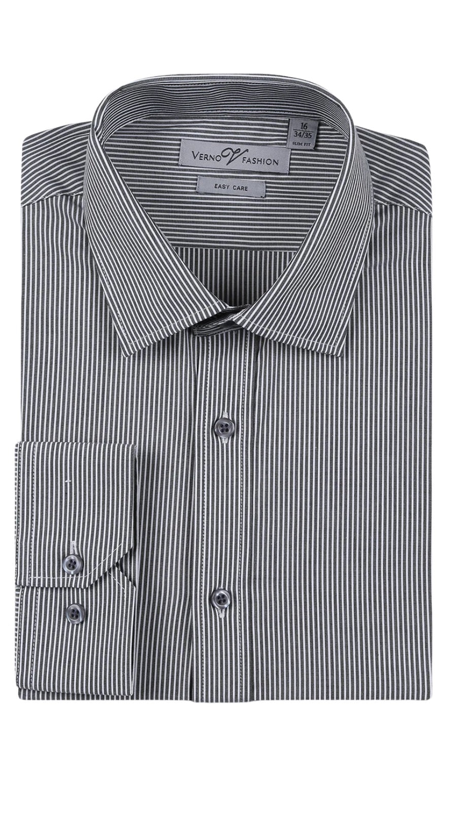 Renoir Mens Shirts SS213-LIT- BLUE ( Slim Fit Cotton Easy Care Dress Shirt )
