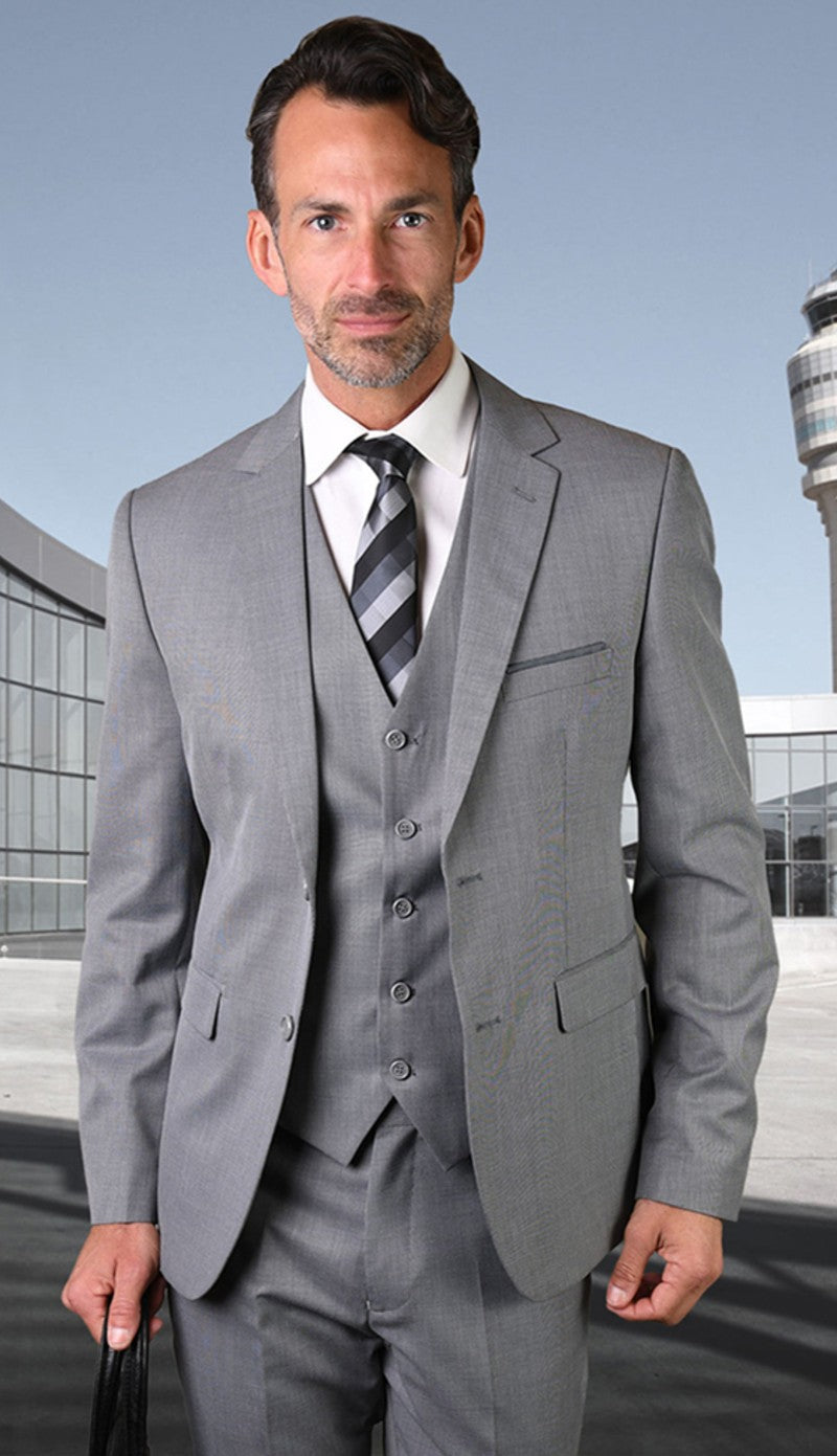 Statement SW-201-GR Mens Suit