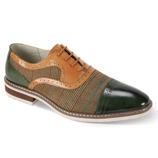 Giovanni SINCLAIR-OLV-TAN Unisex Dress Shoes