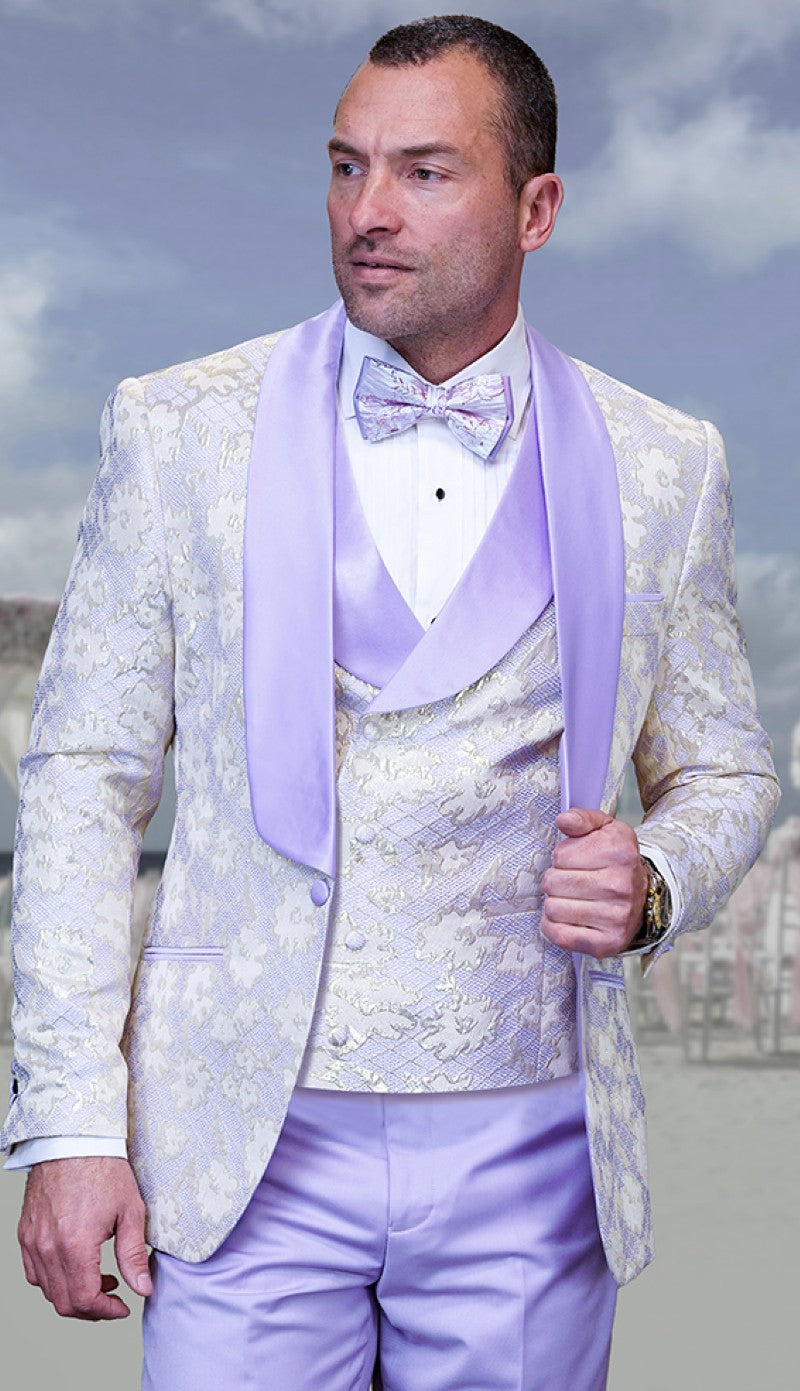 Statement TIZANO-PU Mens Suit