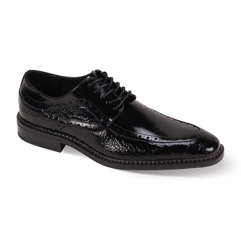 Giovanni Leather Dress Shoes-TERENCE-BLK