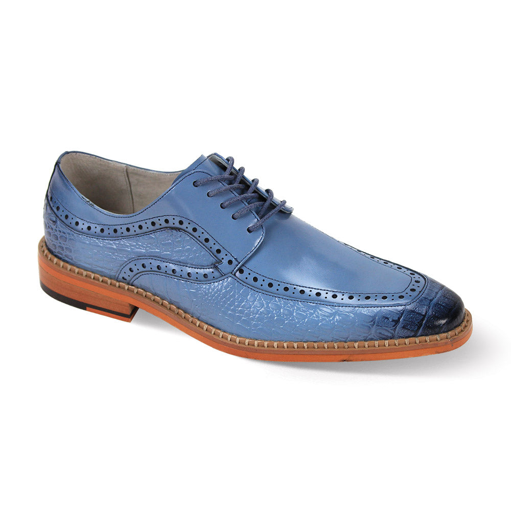 Giovanni Leather Dress Shoes-TERENCE-LT-BLU