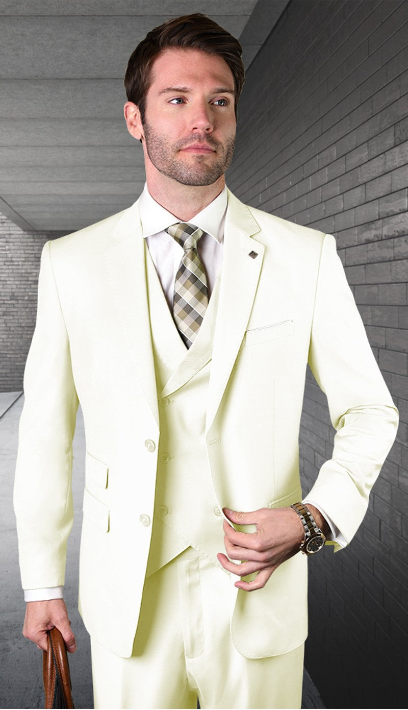 Statement ZARGALA-OFWHT Mens Suit