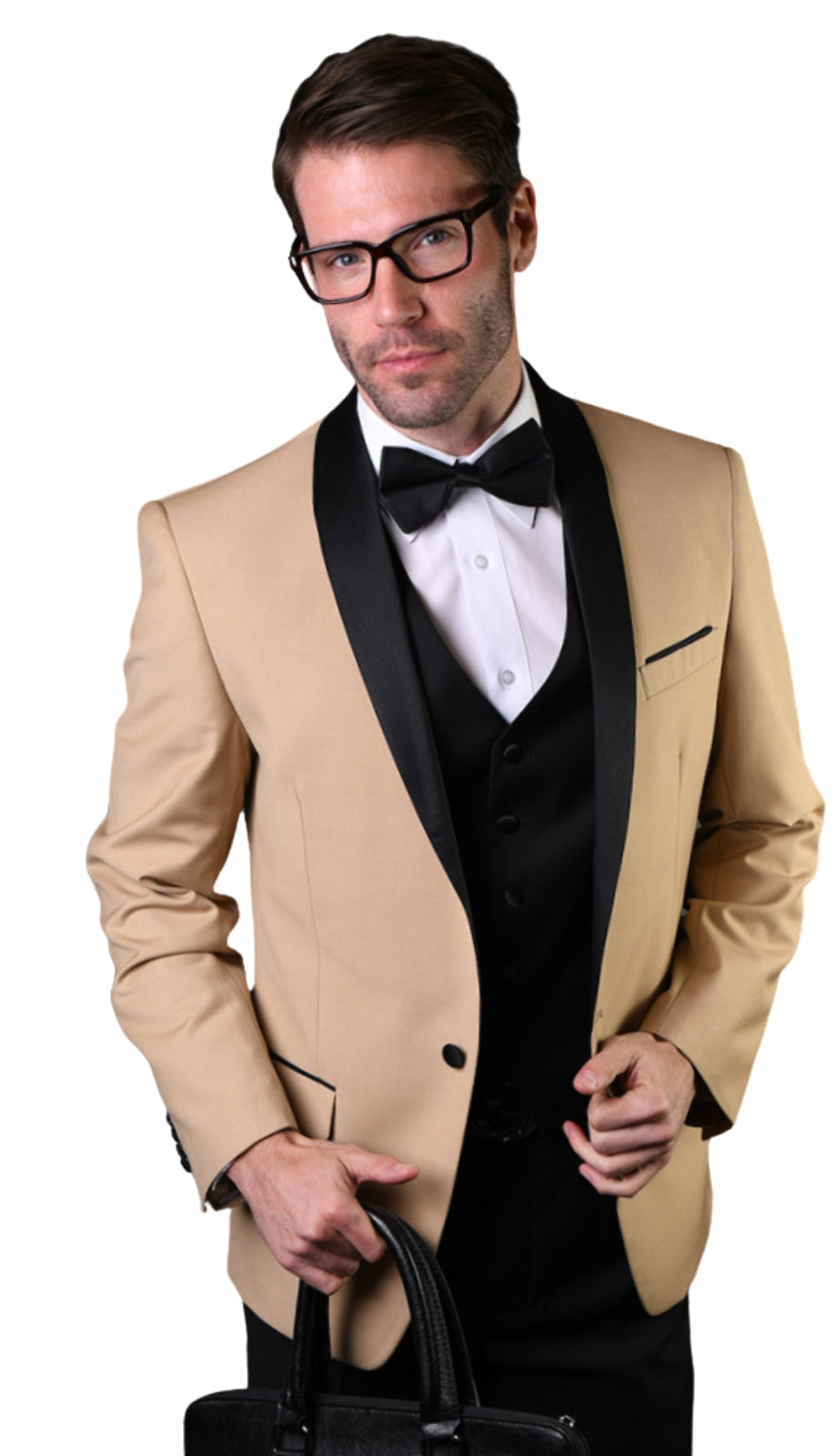 Statement ENCORE-CHAMPAGNE-3PC Mens Suit