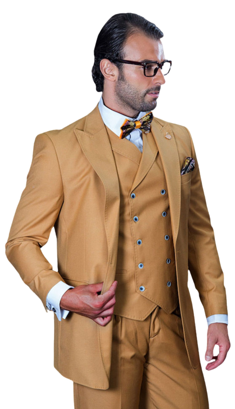 Statement FLORENCE-CAMEL-3PC Mens Suit