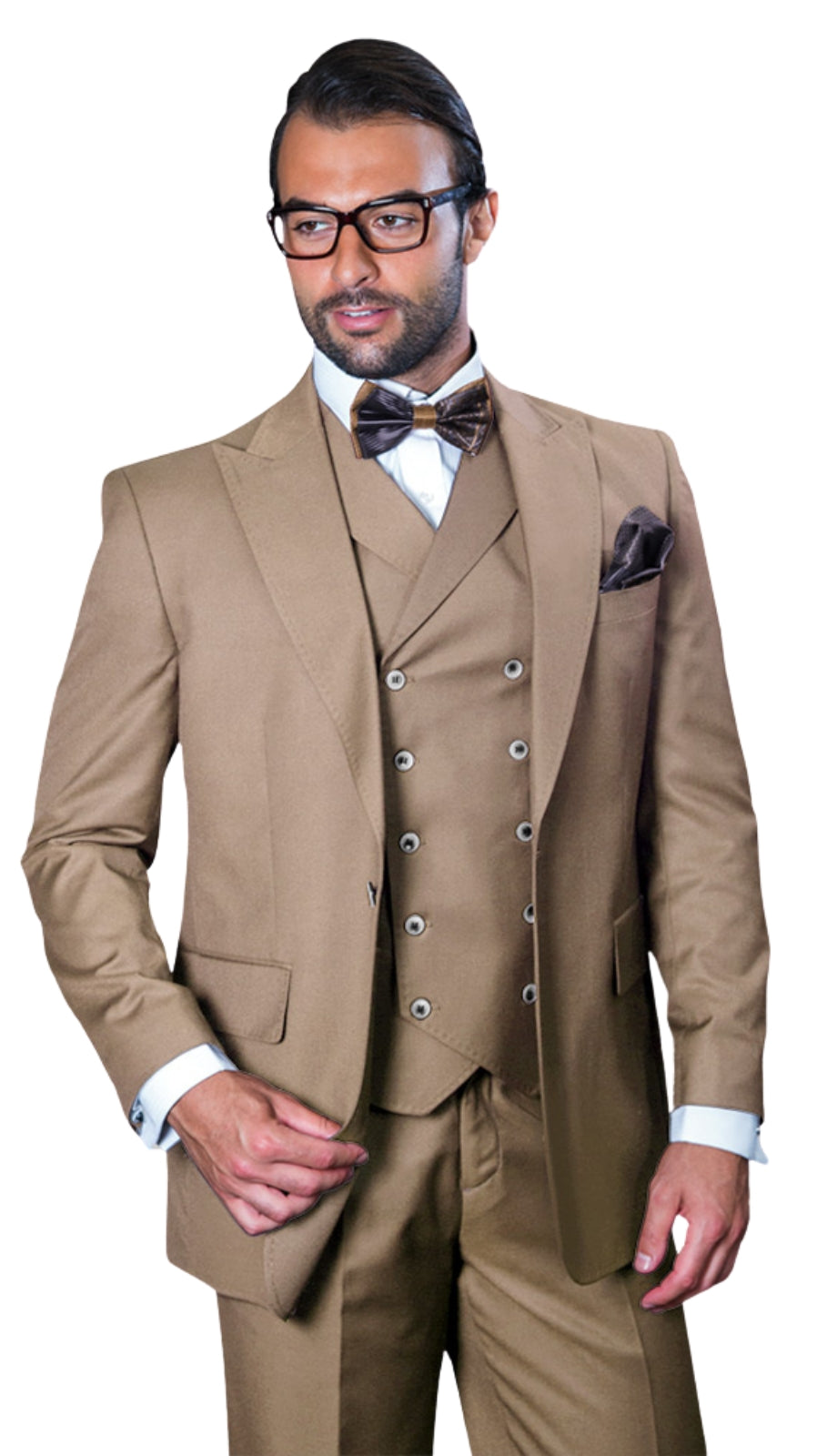 Statement FLORENCE-TAN-3PC Mens Suit