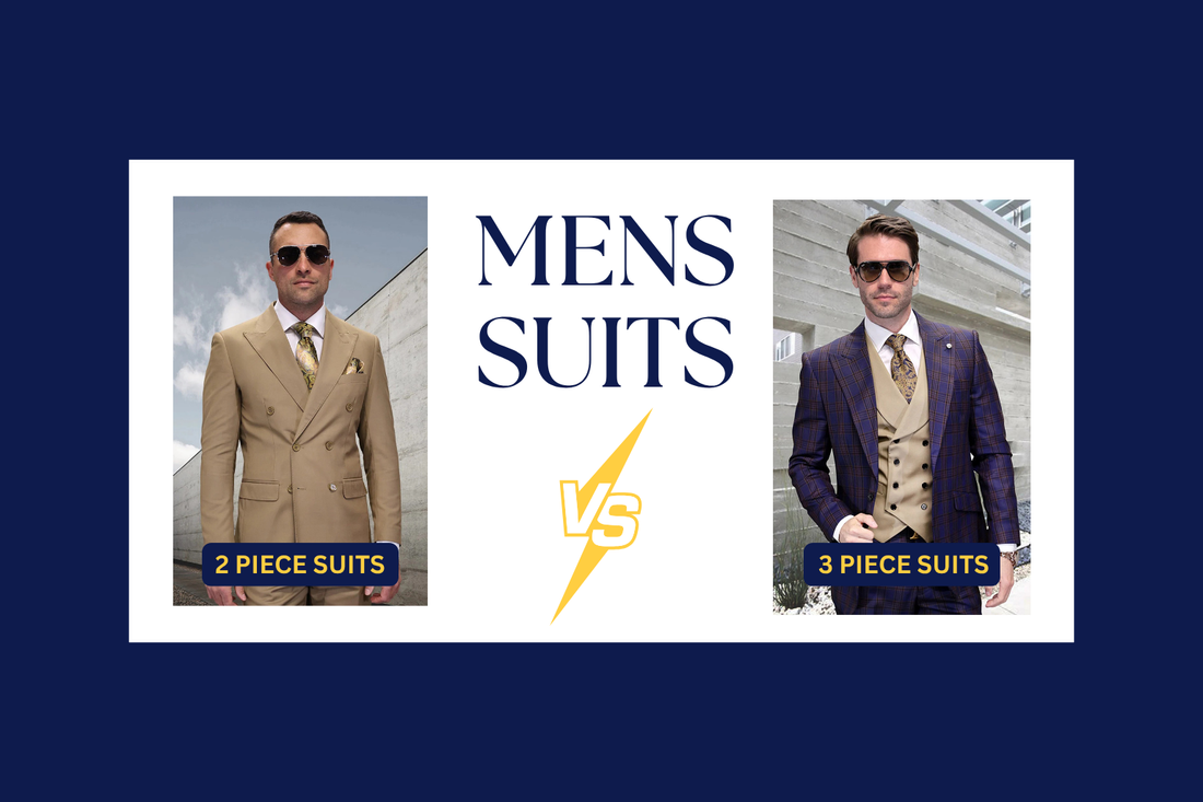 2-Piece vs. 3-Piece Mens Suits: The Ultimate Guide to Deciding Which Style Is Right for You.