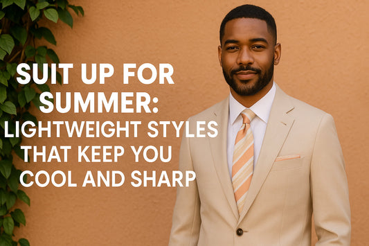 Suit Up for Summer: Lightweight Styles That Keep You Cool and Sharp