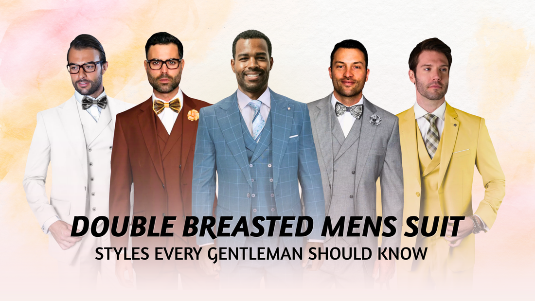 Trending Double Breasted Mens Suit Styles Every Gentleman Should Know.