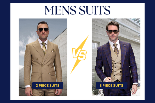 2-Piece vs. 3-Piece Mens Suits: The Ultimate Guide to Deciding Which Style Is Right for You.