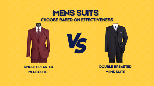 Single breasted vs. double breasted mens suits : Which suits are most effective at any event?