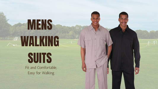 Mens walking suits: fit and comfortable, easy for walking.