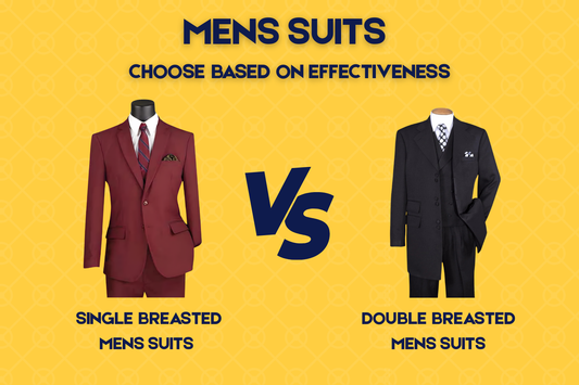 Single breasted vs. double breasted mens suits : Which suits are most effective at any event?