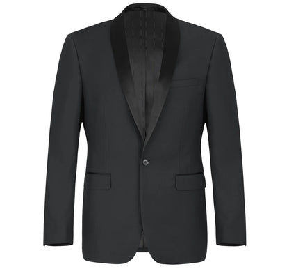 Renoir Men's Suit 201-1-BLK