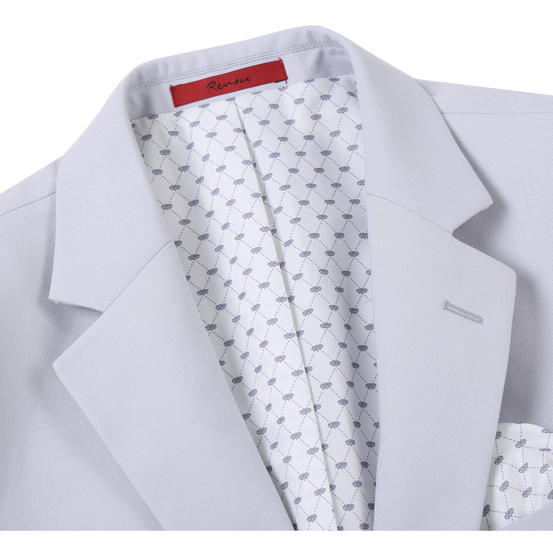 Renoir Men's Suit 201-15-PERL-GRY