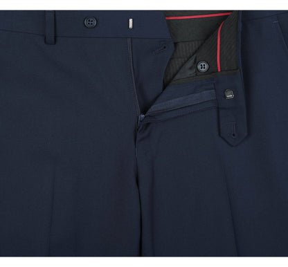 Renoir Mens Pant 201-19-NAVY ( Flat Front Suit Separate Pants )
