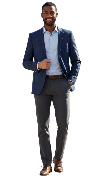 Renoir 201-19-NAVY Mens Blazer