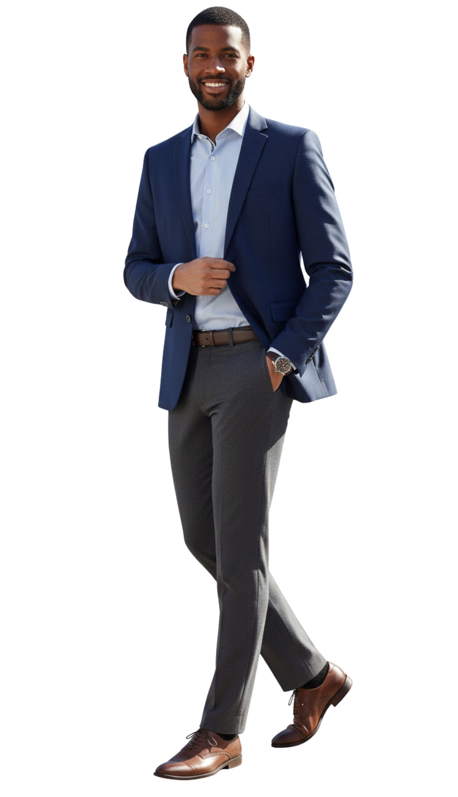 Renoir 201-19-NAVY Mens Blazer