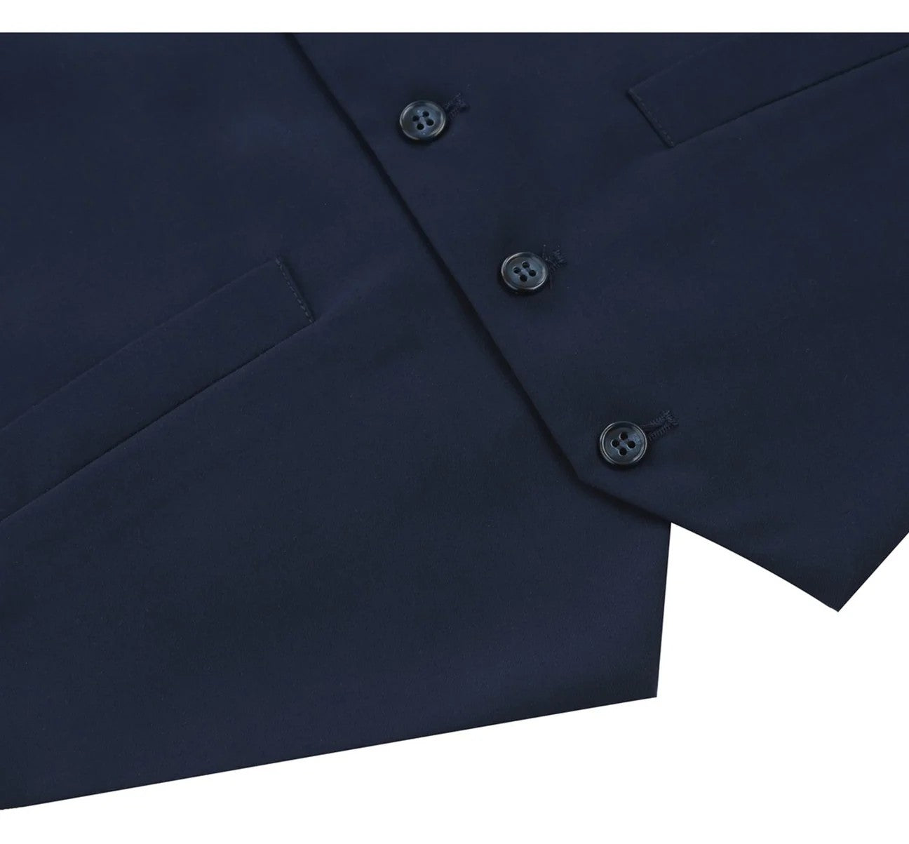 Renoir Mens Vest 201-19-NAVY ( Classic Fit Suit Separate Vest )