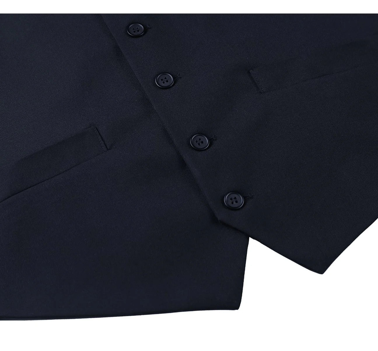 Renoir Mens Vest 201-2-DN ( Classic Fit Suit Separate Vest )