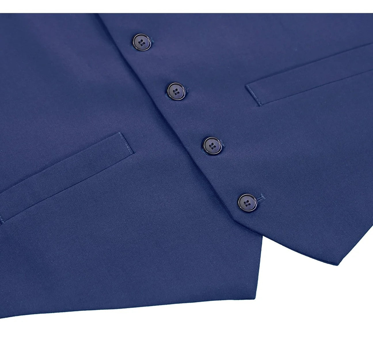 Renoir Mens Vest 201-20-ROY-BLU ( Classic Fit Suit Separate Vest )