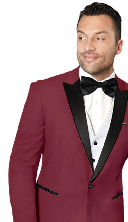 Statement  TUX-PK-BUR Mens Suit