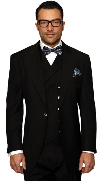 Statement  FLORENCE-BLK Mens Suit