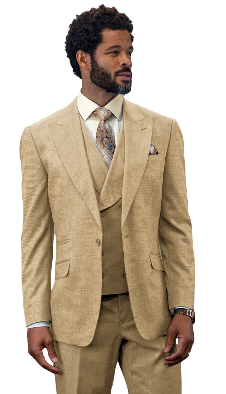 Statement  RIMA-TAN Mens Suit