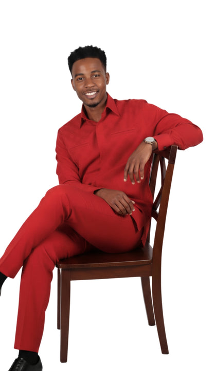 Fortino Landi 2762-RE Mens Walking Suit