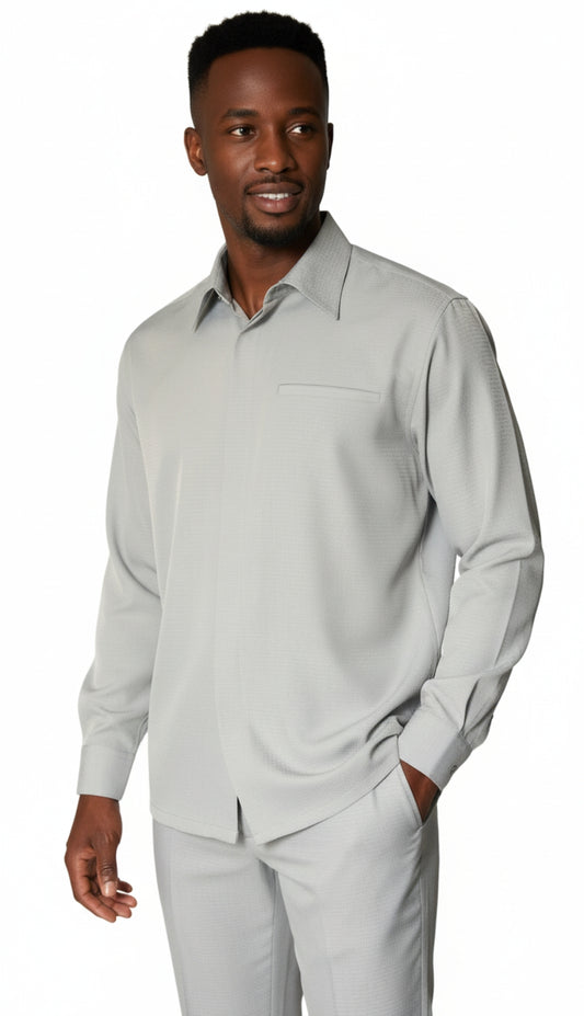 Fortino Landi-2763-SI Mens Walking Suit