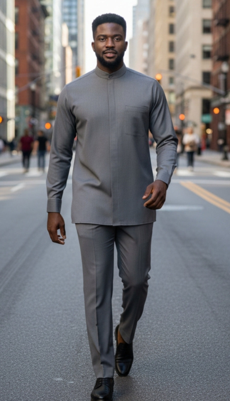 Fortino Landi 2826-GR Mens Walking Suit