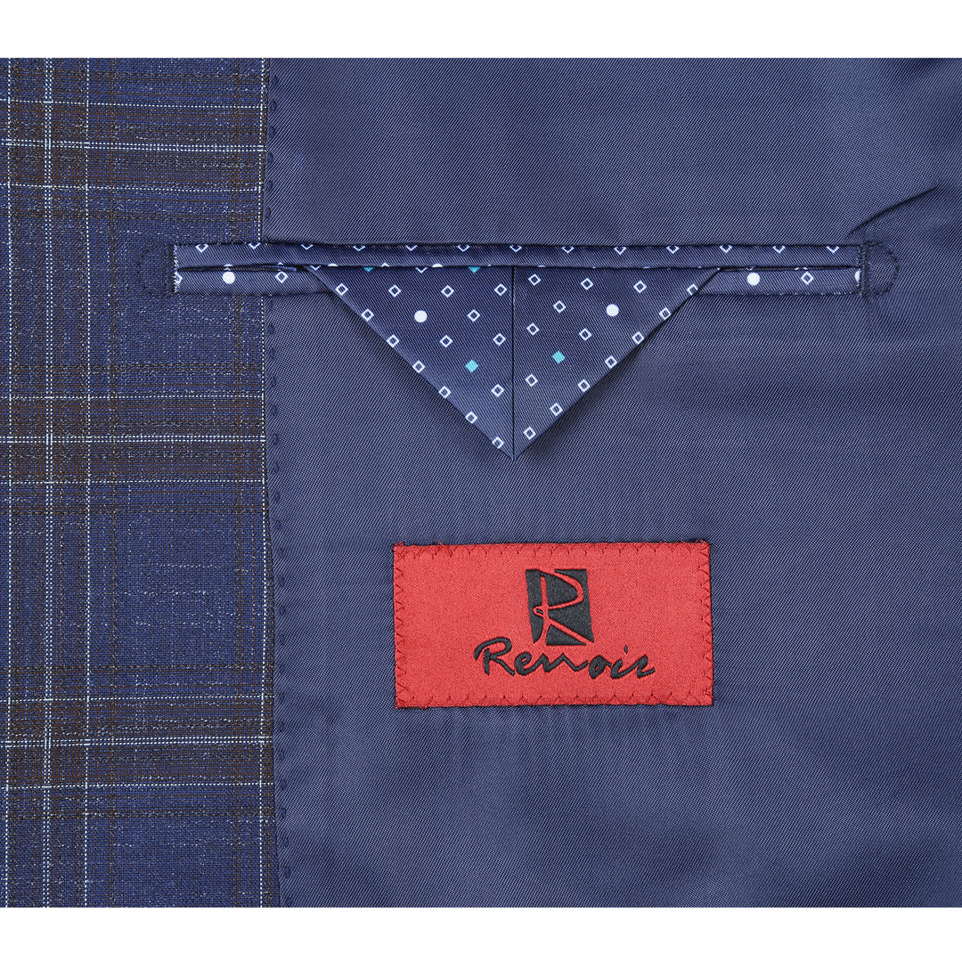 Renoir 294-19-BLU Mens Blazer
