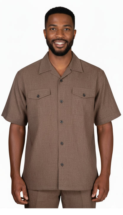 Fortino Landi 2961-BR Mens Walking Suit