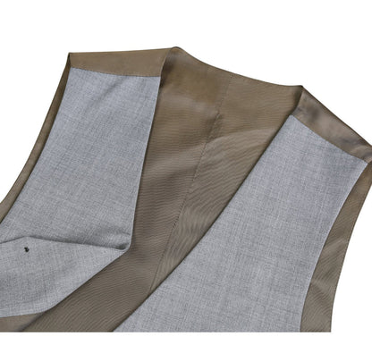 Renoir Mens Vest 508-5-LG ( Classic Fit Suit Separate Wool Vest )