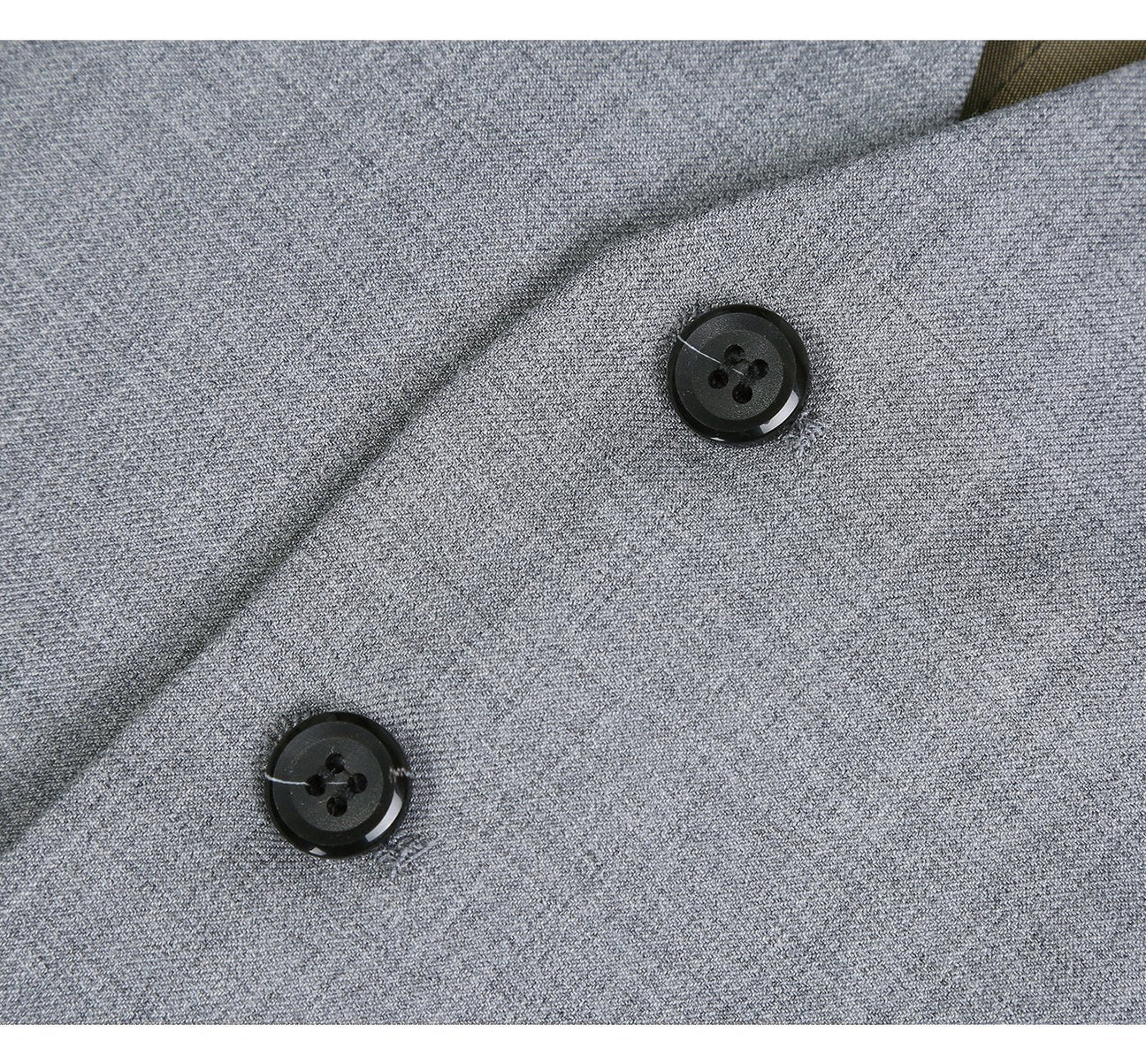 Renoir Mens Vest 508-5-LG ( Classic Fit Suit Separate Wool Vest )