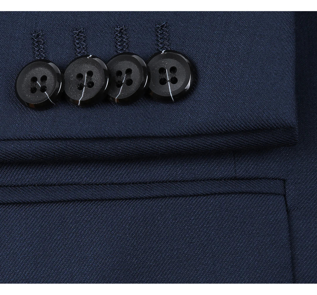 Alessandro Vitello Mens Suit 508A-19-NAVY