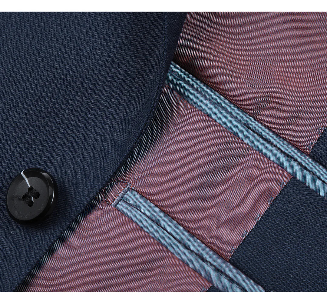 Alessandro Vitello Mens Suit 508A-19-NAVY