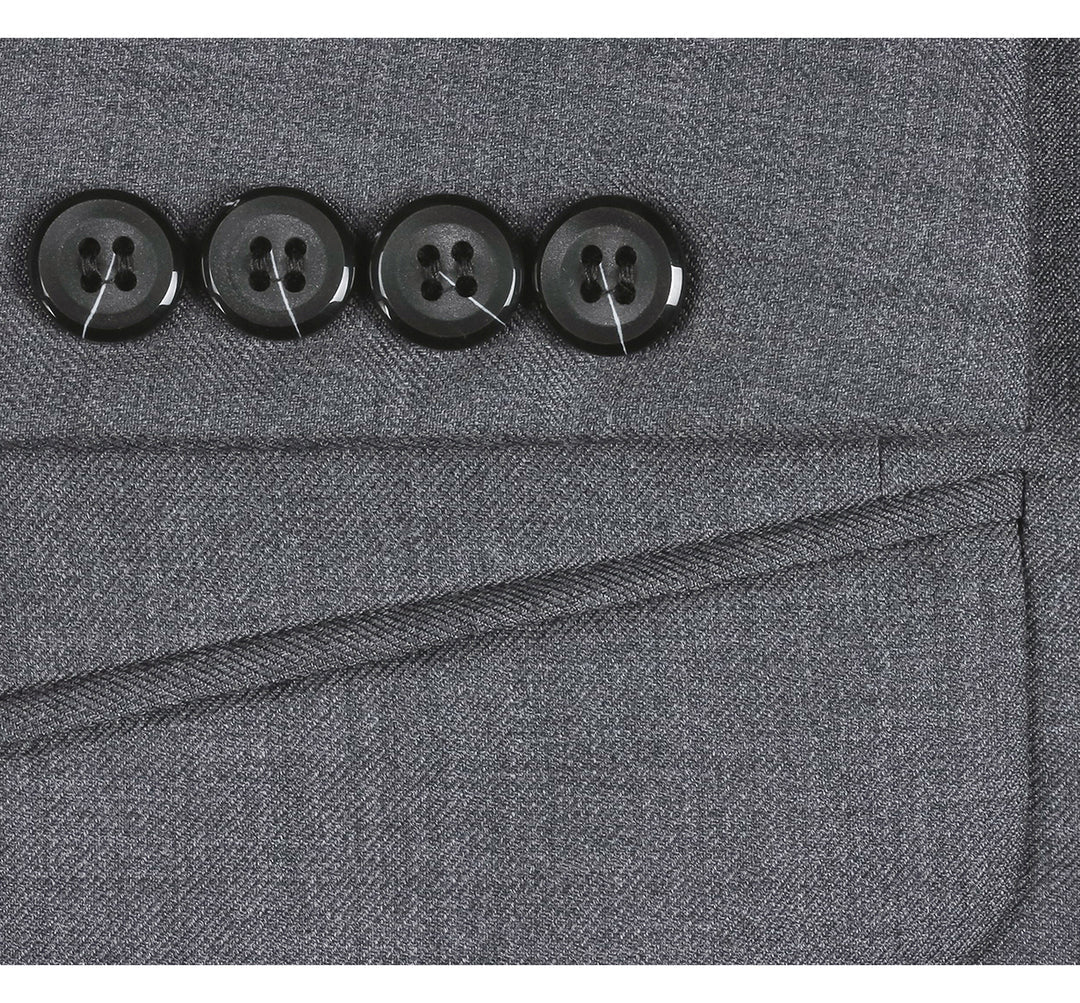 Alessandro Vitello Mens Suit 508A-3-GRY
