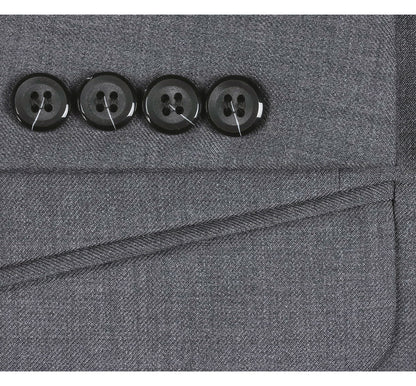 Alessandro Vitello Mens Suit 508A-3-GRY