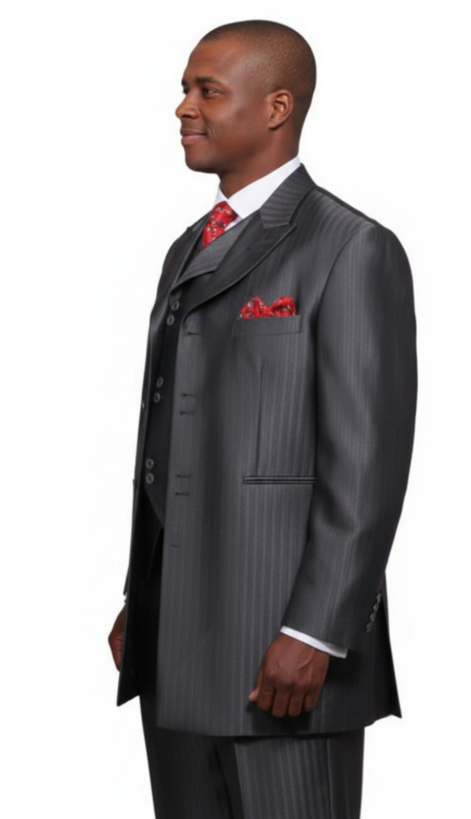 Milano Moda 5264V Mens Suit
