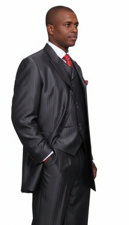 Milano Moda 5264V Mens Suit