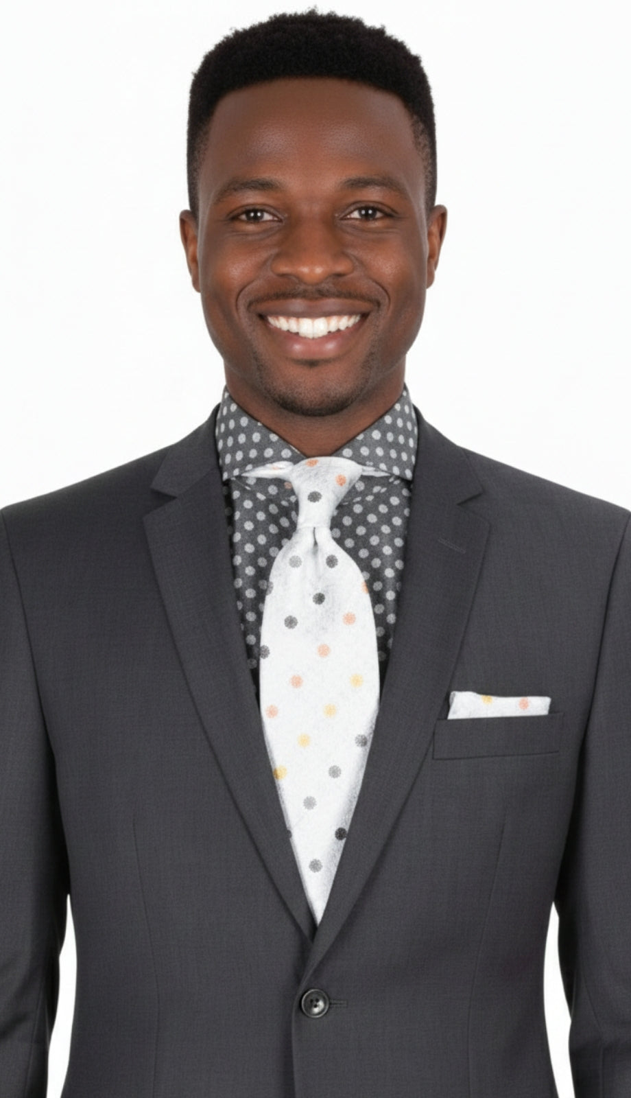 Iconic 5604-3-CHR Mens Suit