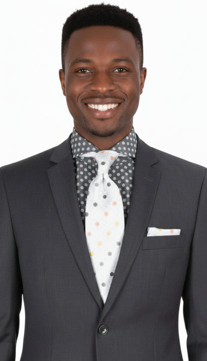 Iconic 5604-3-CHR Mens Suit