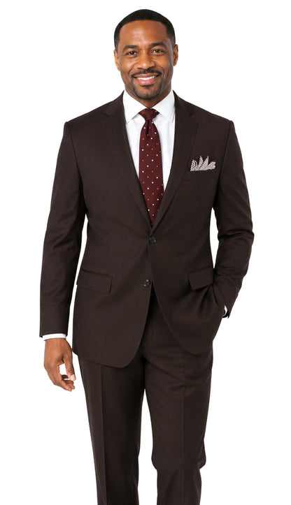 Iconic 5604-8-BRN Mens Suit