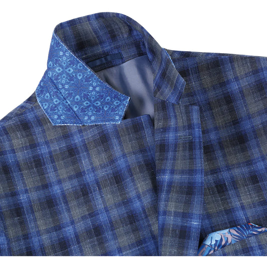 Renoir 563-1-BLUE Mens Blazer