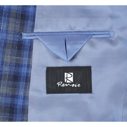 Renoir 563-1-BLUE Mens Blazer